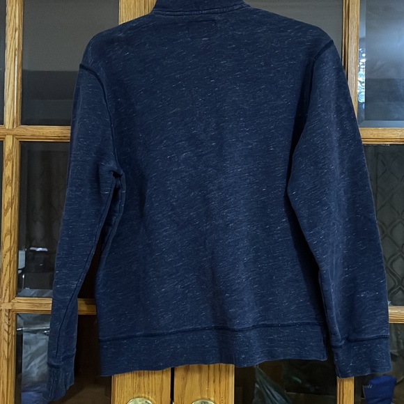 Pre-Owned Roots 3/4 collard zip sweatshirt Size L in great condition. - Picture 3 of 3